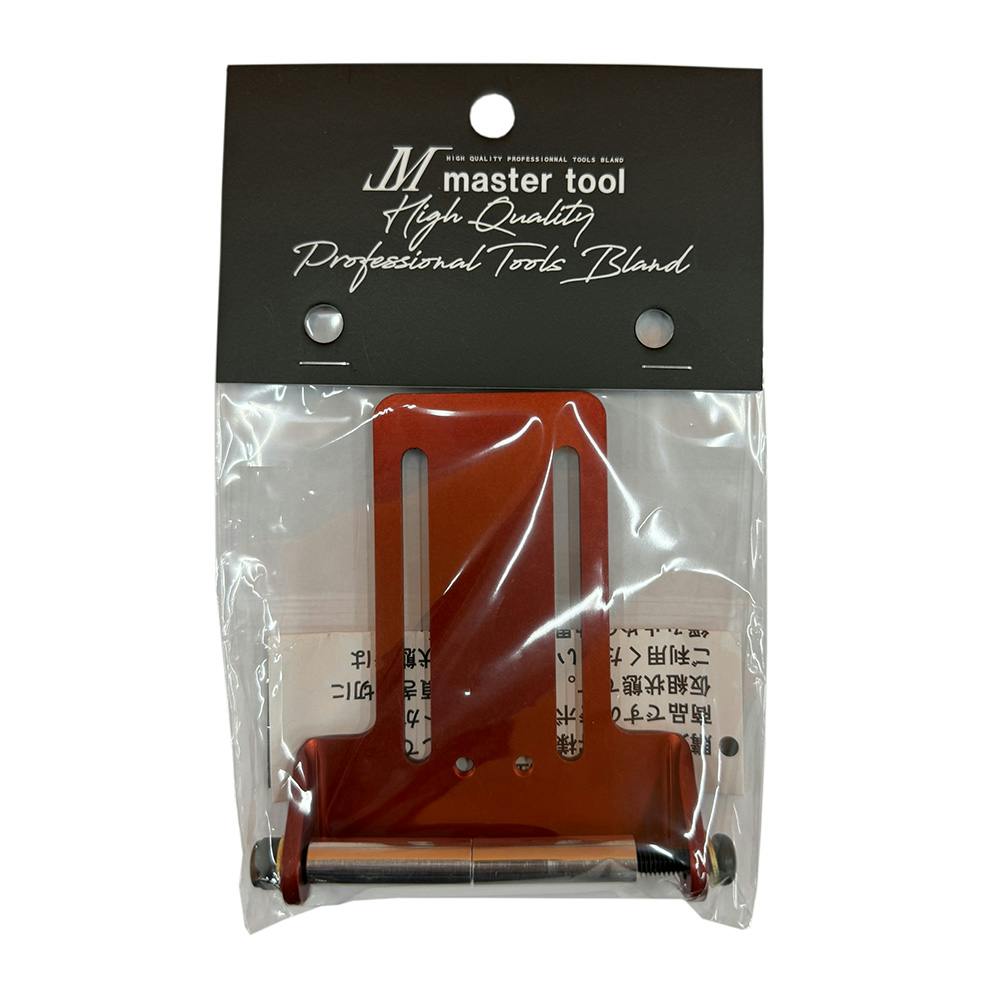 マスターツール MT フロートプレートスリム アルマイトレッド MFL-S-RE