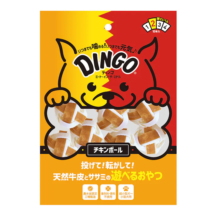 ディンゴ MIM チキンボールミニ 10個