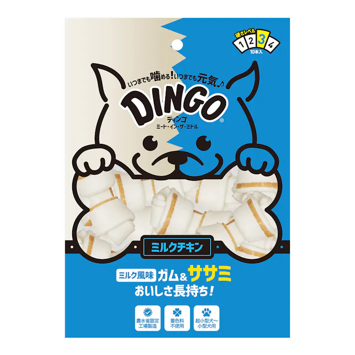 ディンゴMIMミルク風味チキンミニ10本