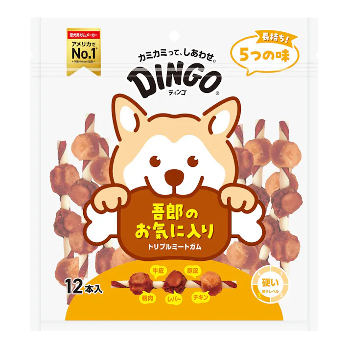 ディンゴ トリプルミートガム 12本入