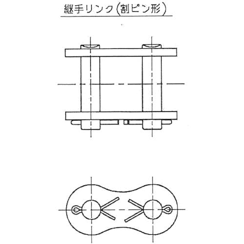 CAINZ-DASH】江沼チヱン製作所 EK100D割ピンタイプジョイント