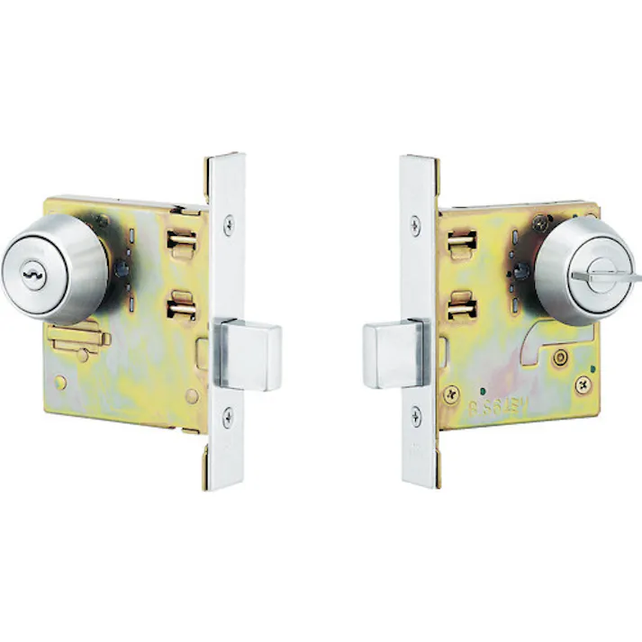 【CAINZ-DASH】美和ロック 本締錠 DA-1 シリンダーU9バックセット51mmケース深さ72mm扉厚33~42mm TRDA-151【別送品】