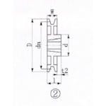 絶賛商品 エバオン ブッシングプーリー ＳＰＢ ２２４ｍｍ 溝数１