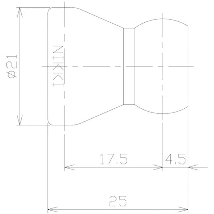 【CAINZ-DASH】日機 クーラントシステム３／８　ホース　１４０ｍｍ　（２本入） 83031【別送品】