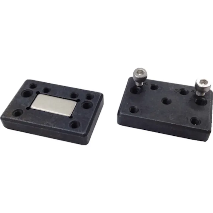 【CAINZ-DASH】日機 簡易防水型LEDリニアライト用マグネットブラケット ND-P03【別送品】