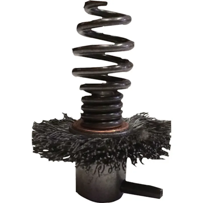 【CAINZ-DASH】カンツール 排水管掃除機用交換先端ツール ワイヤー・ブラシ 径40mm(6-8mmワイヤー用) SWH-8【別送品】