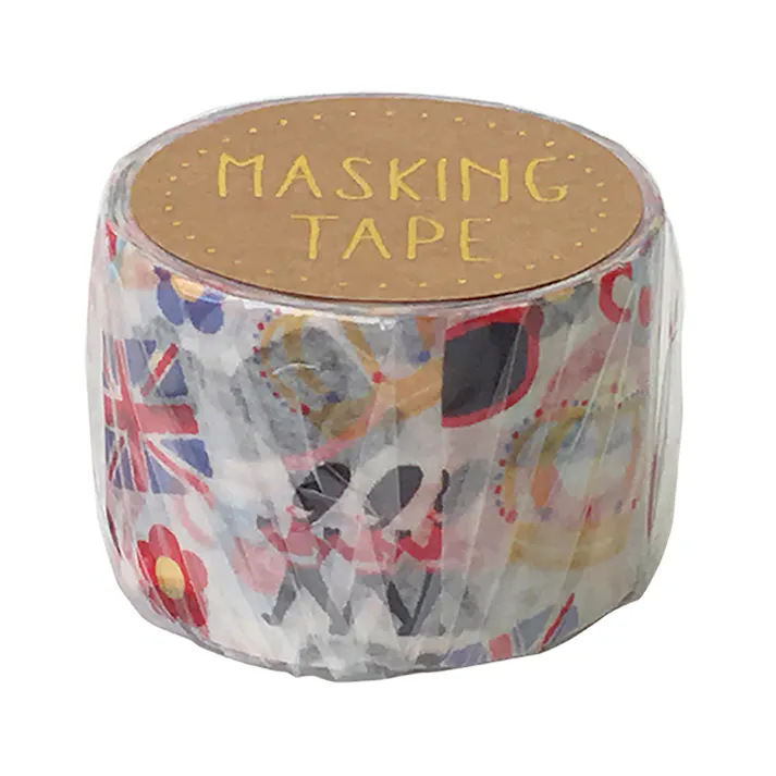 ワールドクラフト マスキングテープ ロンドン 30mm×7m
