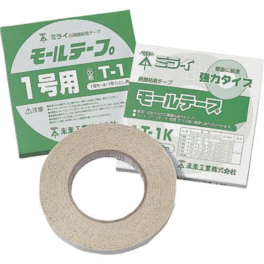 【CAINZ-DASH】未来工業 モールテープ（強力タイプ）　（１巻入） T-4K【別送品】