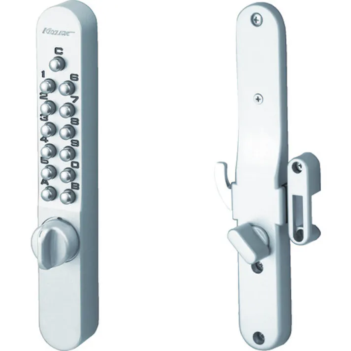 【CAINZ-DASH】長沢製作所 面付引戸鎌錠“キーレックス”AS 22805-AS【別送品】