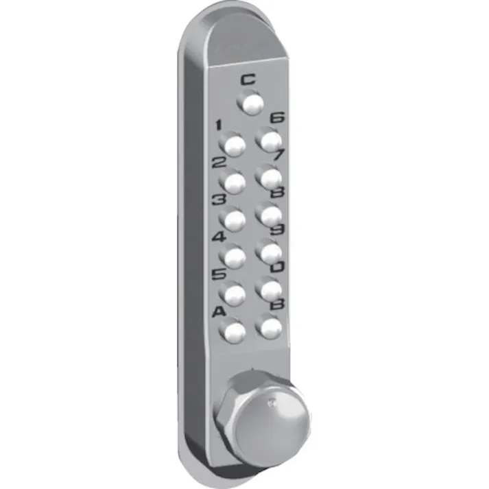 【CAINZ-DASH】長沢製作所 キーレックス K592T 面付本締錠 両面ボタン NK592T MS0【別送品】