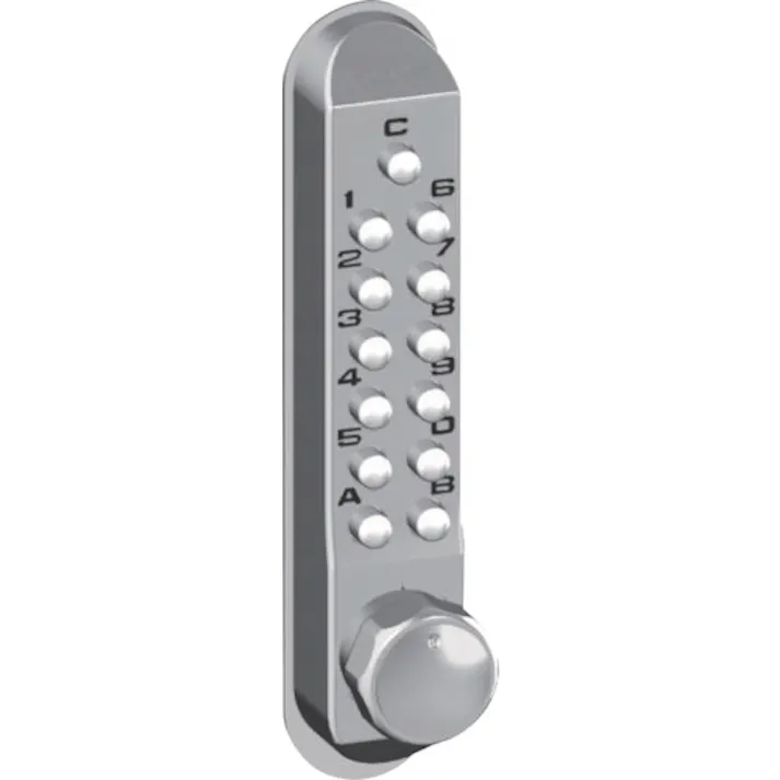 【CAINZ-DASH】長沢製作所 キーレックス K592T 面付本締錠 両面ボタン NK592T MU0【別送品】