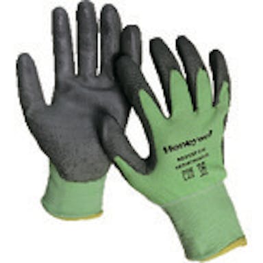 【CAINZ-DASH】日本ハネウェルセーフティ・プロダクツ 耐切創手袋　ネオカット　ＰＵ　黄緑／グレー　サイズ１０（ＸＬ） NEO45755GCNIP-10【別送品】
