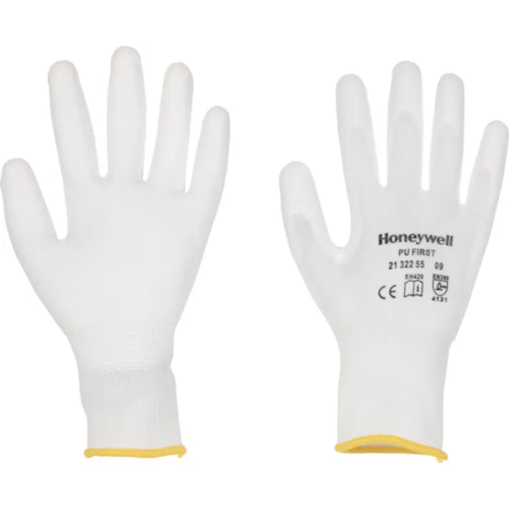 【CAINZ-DASH】日本ハネウェルセーフティ・プロダクツ PUファースト・ホワイト サイズ09(L) 2132255IP-09【別送品】