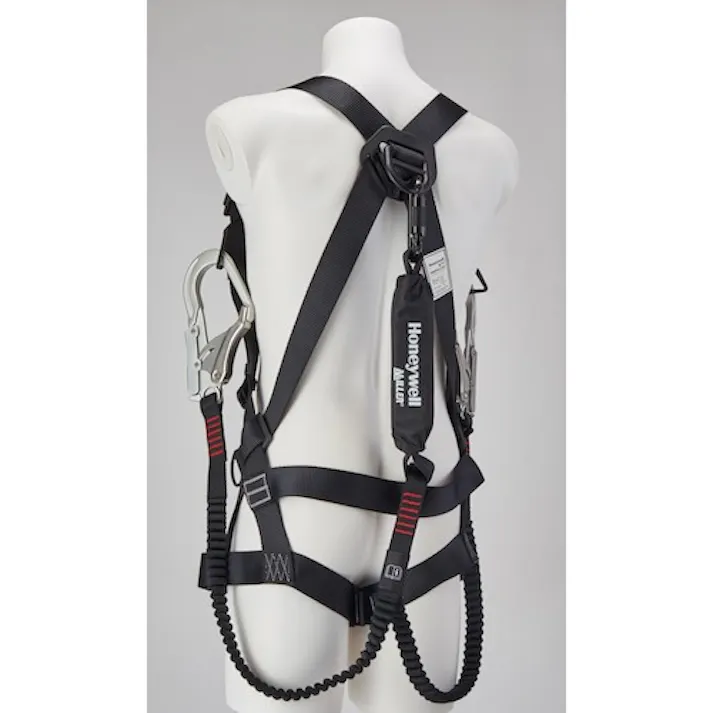 【CAINZ-DASH】Essex Japan(旧日本ハネウェルセーフティ・プロダクツ) 伸縮ランヤード(ダブル)(ワークプレイス ハーネス用) DL-C1J-DL【別送品】