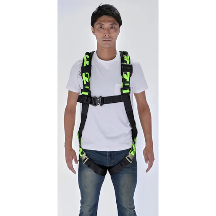 【CAINZ-DASH】Essex Japan(旧日本ハネウェルセーフティ・プロダクツ) エアーコアスタンダード フルハーネス M-Lサイズ M1020219JP【別送品】