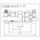 【CAINZ-DASH】川西水道機器 塩ビ管用継手 SKXソケットV13 SKX-S-V13【別送品】