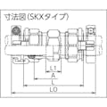 【CAINZ-DASH】川西水道機器 ポリエチレン管用継手　ＳＫＸソケットＰ１３ SKX-S-P13【別送品】