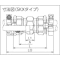 【CAINZ-DASH】川西水道機器 塩ビ管用継手　ＳＫＸソケットＶ２０ SKX-S-V20【別送品】