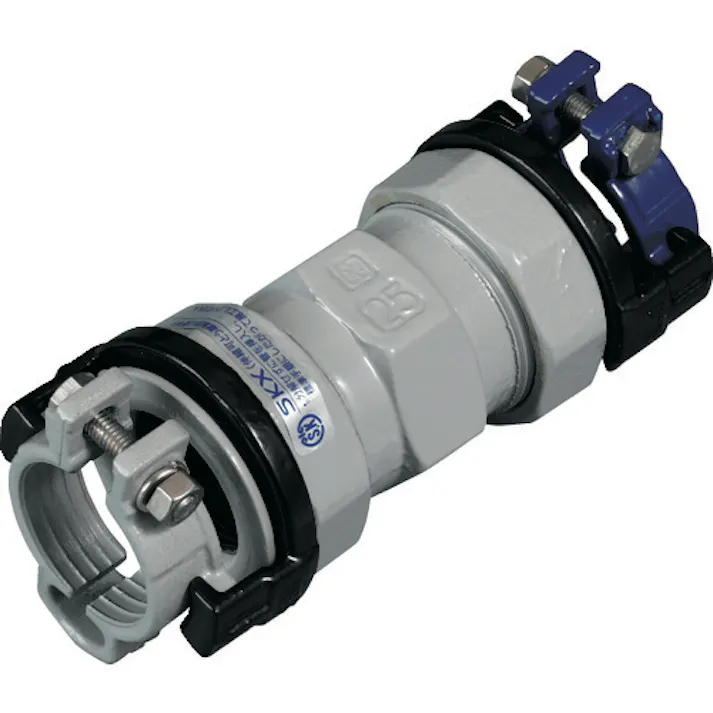 【CAINZ-DASH】川西水道機器 ポリエチレン管×塩ビ管用異種管継手 SKXソケットP20×V13 SKX-S-P20XV13【別送品】