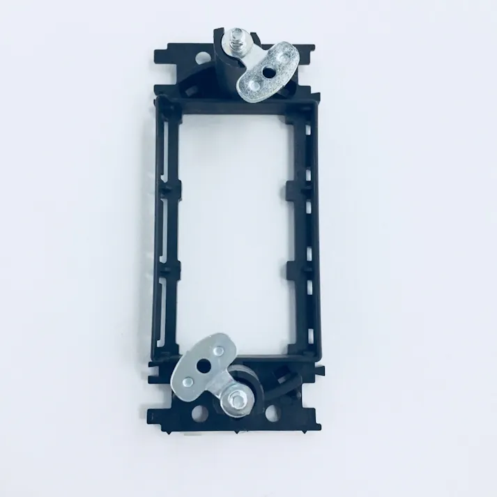 未来工業 はさみプラ枠 プラスチック製あと付けはさみ取付枠 1ヶ用 PWX-1