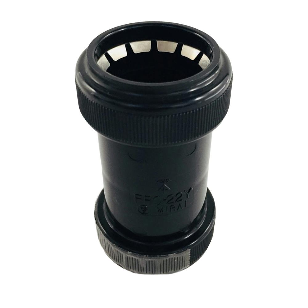 未来工業 PF管 カップリング ブラック FPC-22YK | 配線部品 通販