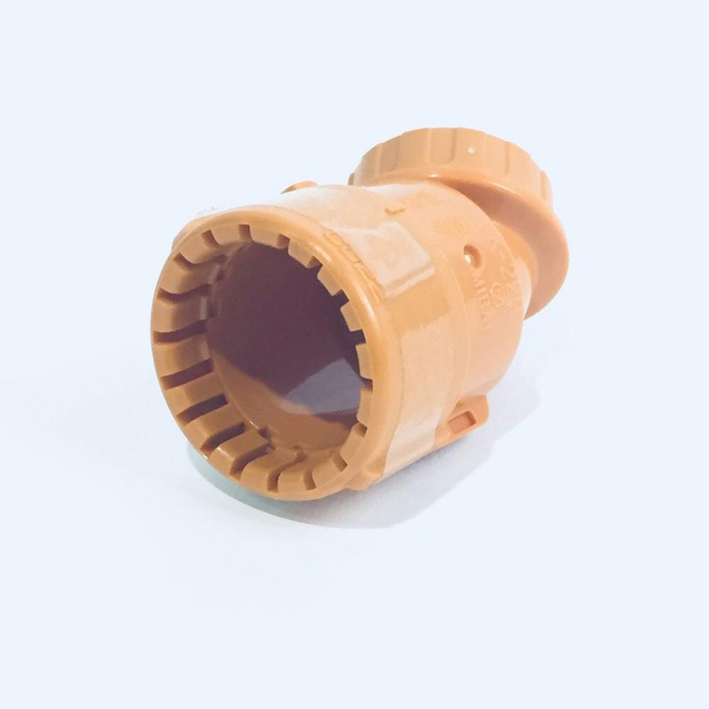 未来工業 CD管曲がりコネクタ 45度 CNVK-22G | 配線部品 通販