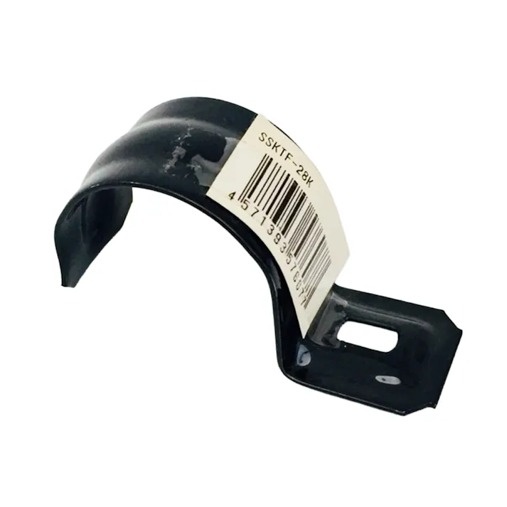 未来工業 PF管ステンレス片サドル ブラック SSKTF-28K