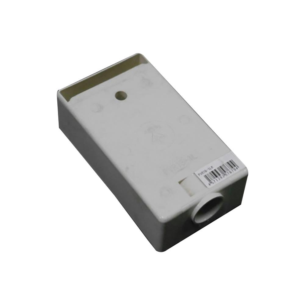 露出スイッチボックス 防滴プレート用 ミルキーホワイト PVR16-1LM