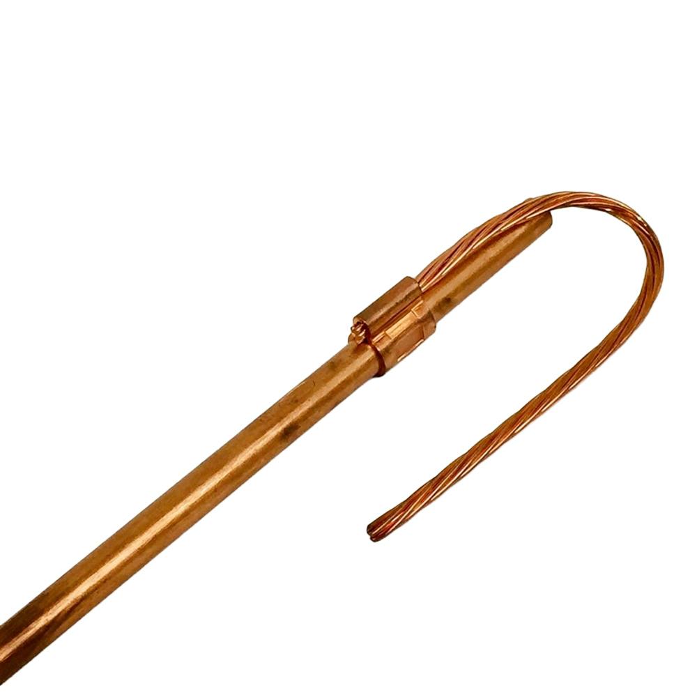 ニチドウ 単独丸形アース棒 14φ×1500mm BKS | 電線・電材 通販