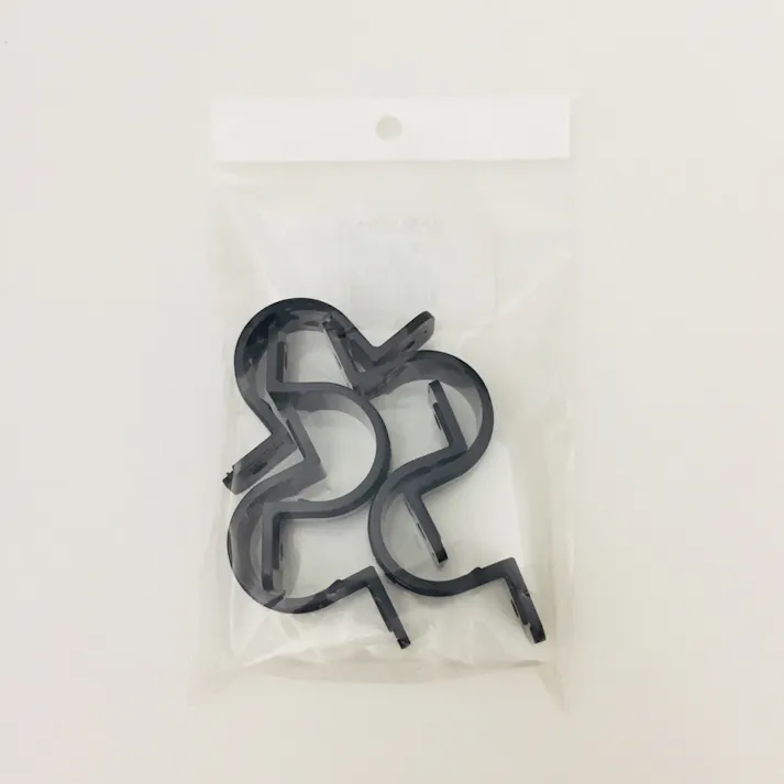 未来工業 PF管両サドル ブラック SF-22AK 5個入