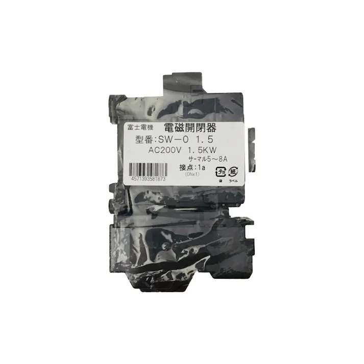 富士電機 電磁接触器 AC200V SW-0 1.5KW 1a