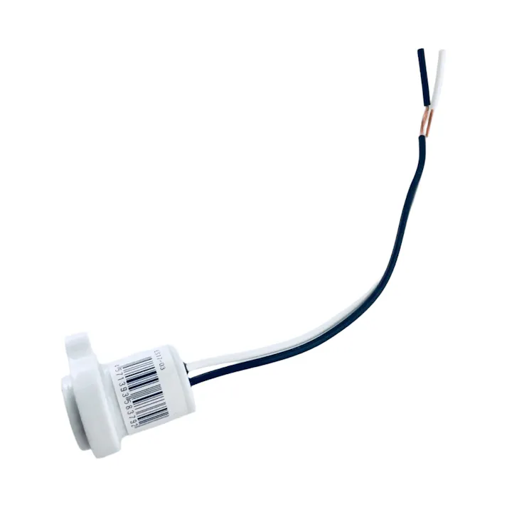 青山電陶 E17ソケット 線付磁器 ES17-03