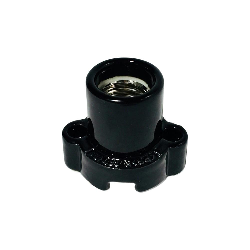 青山電陶 E17カラーソケット E17-13BK | 電線・電材 通販