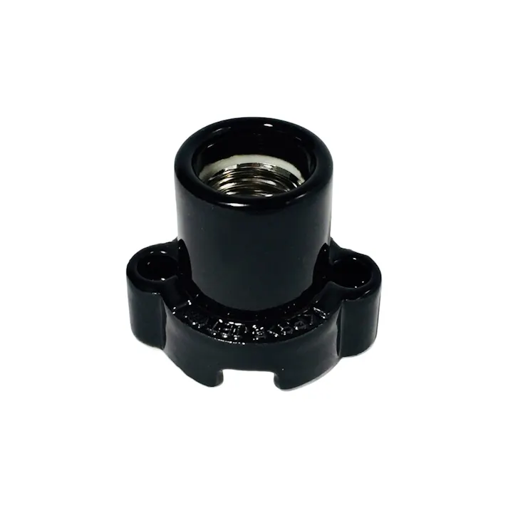 青山電陶 E17カラーソケット E17-13BK