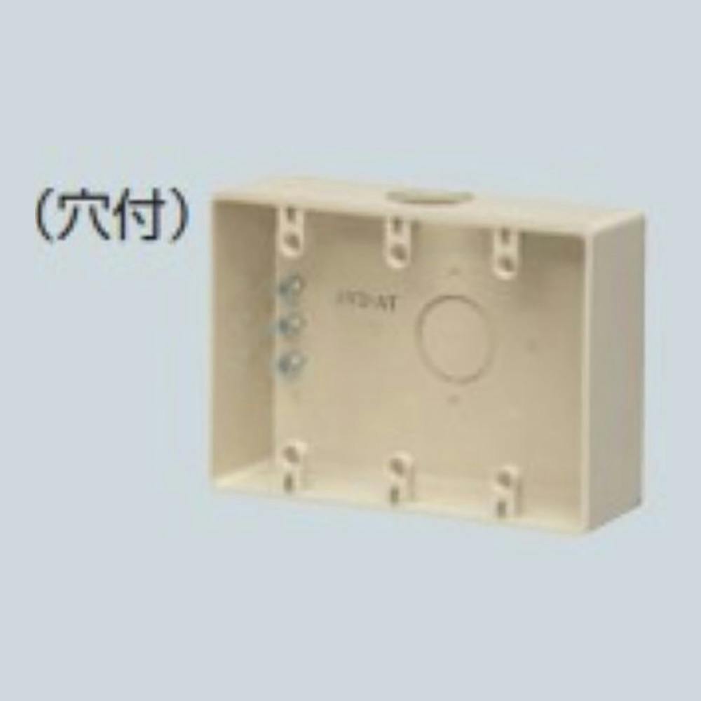 露出スイッチボックス コネクタ無 3コ用 PVR-ATJ