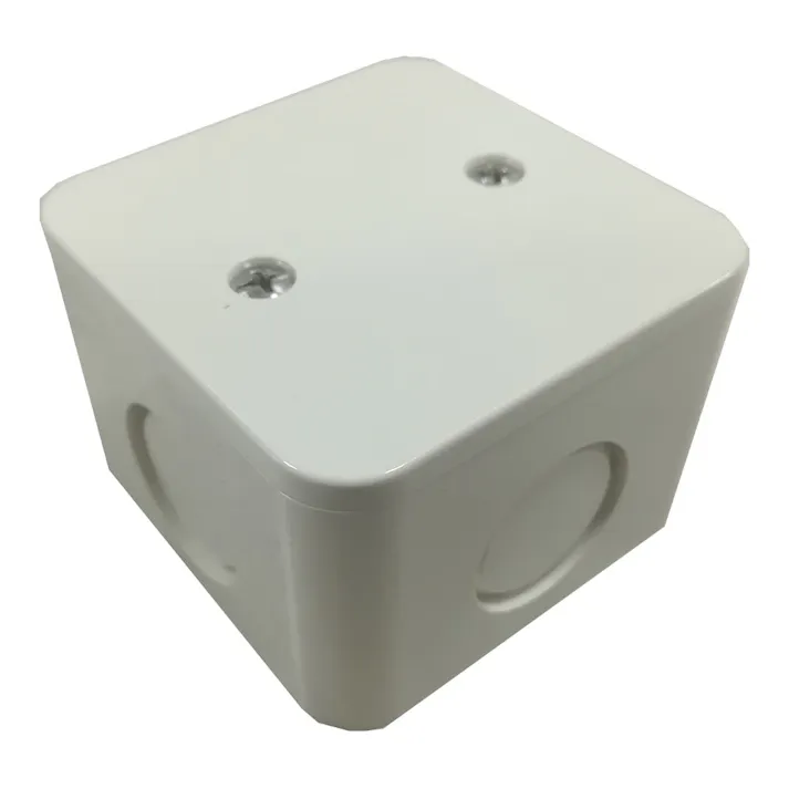 未来工業 露出用ミニボックス ミルキーホワイト PVS-NM
