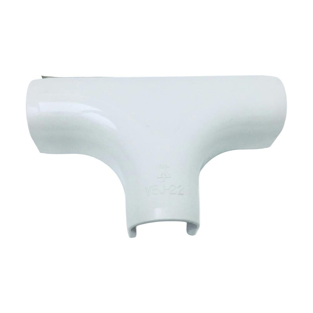 未来工業 VE管カバー チーズ ミルキーホワイト VEJ-22M
