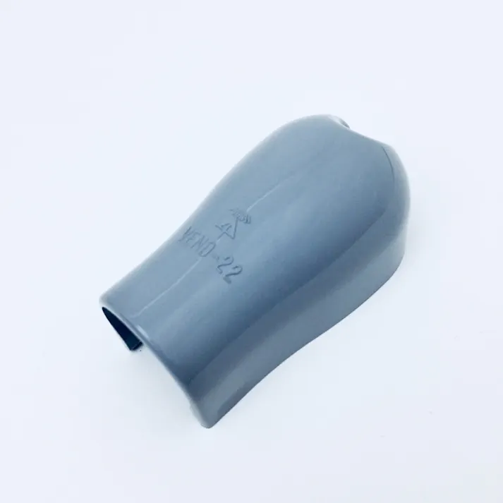 未来工業 VE管カバー エンド グレー VEND-22