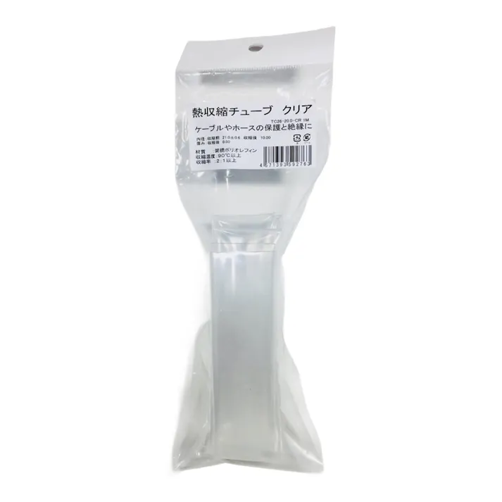 熱収縮チューブ クリア TC2620CR1M 20φ 1m