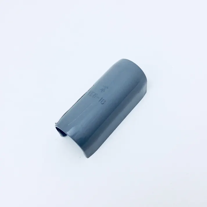 未来工業 VE管カバー ストレート グレー VES-16