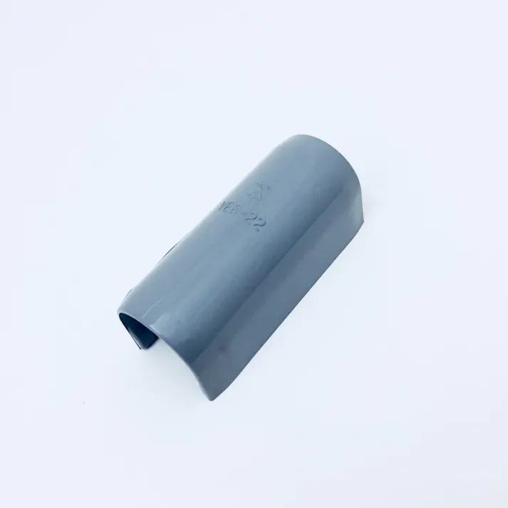 未来工業 VE管カバー ストレート グレー VES-22