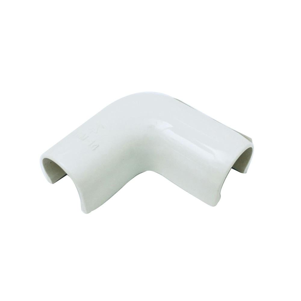 未来工業 VE管カバー 曲がり ミルキーホワイト VEM-14M | 配線