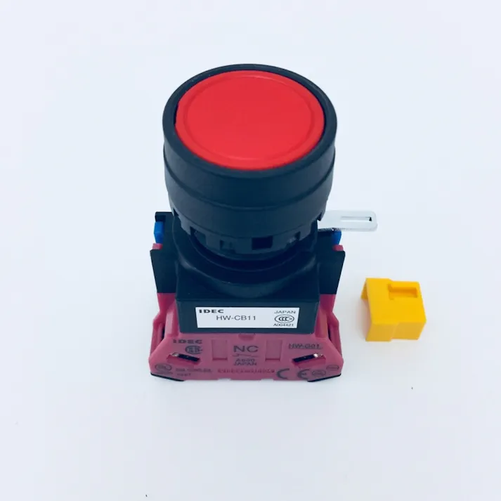 IDEC HWシリーズ パイロットランプ φ22 平形 モメンタリ形 赤 HW1B-M111R