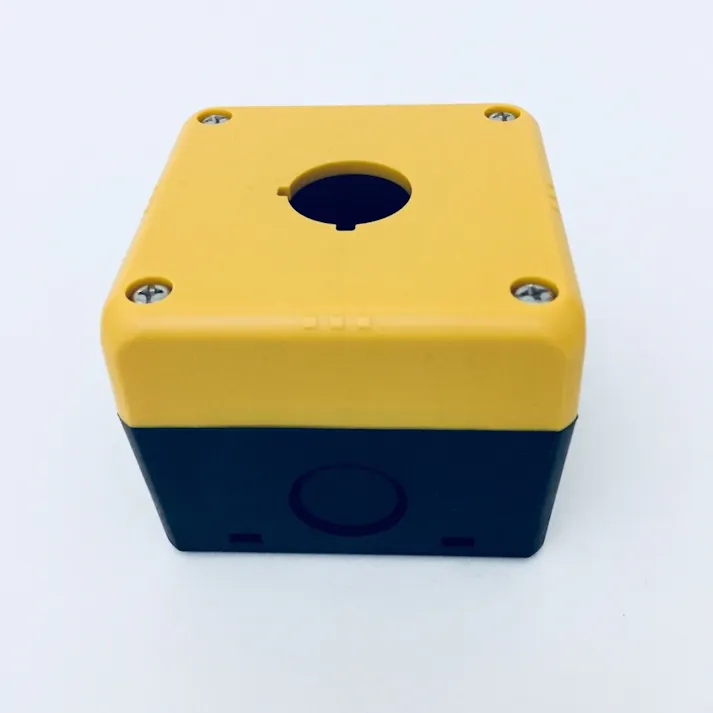 IDEC 樹脂製コントロールBOX 1穴用 黄 FB1W-111Y