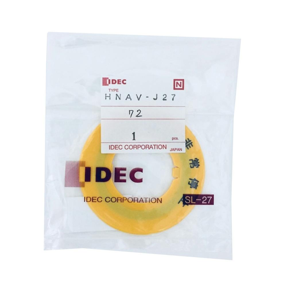 IDEC XNシリーズ 非常停止用押しボタンスイッチ XN1E用銘板 HNAV-J27