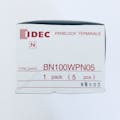 IDEC BNH-W・BNH-Wシリーズ ターミナルブロック DINレール用端子台 BN100W 5個入