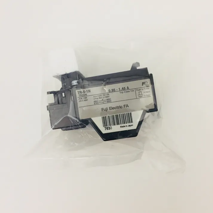 富士電機 サーマルリレー3極 0.95A TR-5-1N