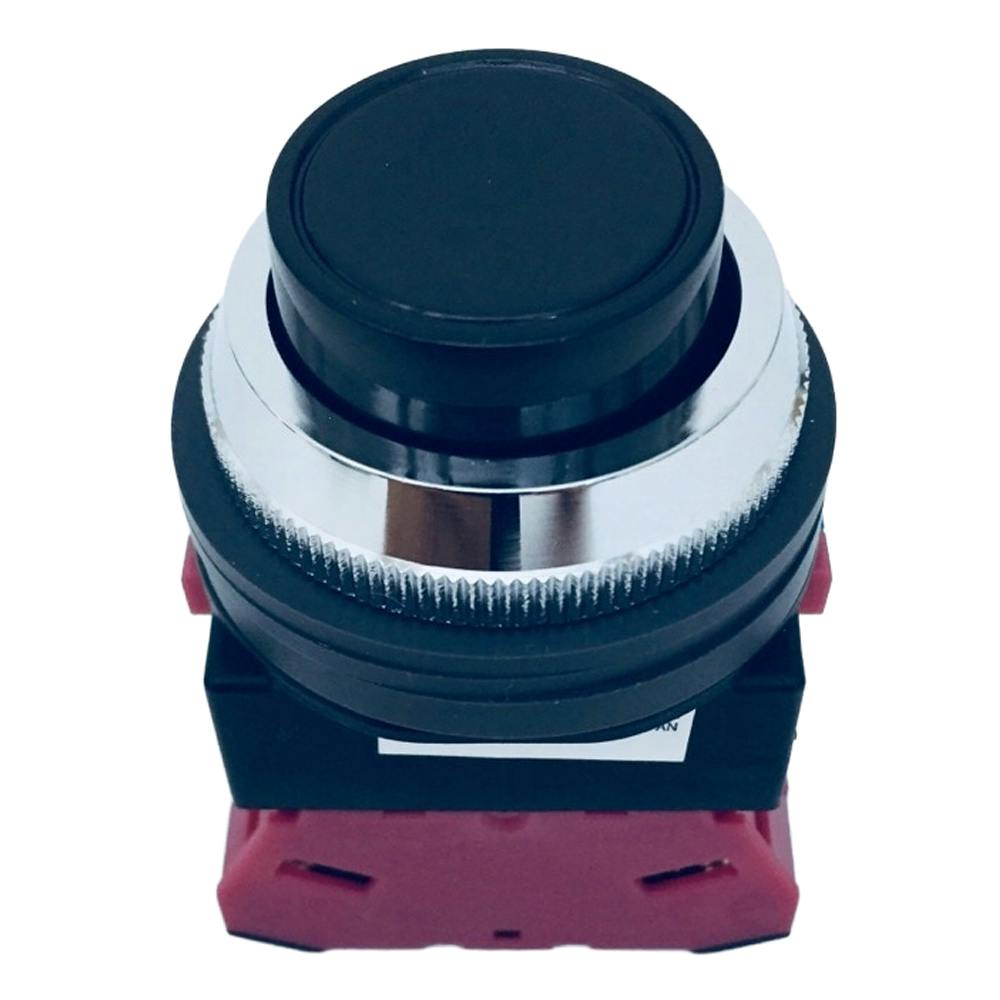 IDEC TWNシリーズ 押しボタンスイッチ φ30 突形 モメンタリ形 黒