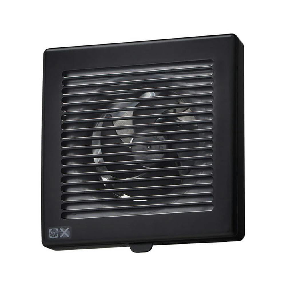 バクマ パイプファン連結端子式 換気扇 KP-08D-BK