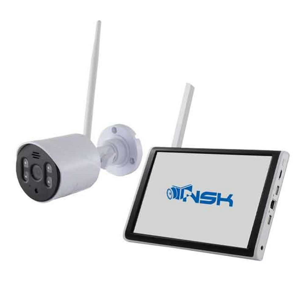 【新品未使用】NSK AIワイヤレスカメラセット +予備カメラセット NS-AI2110WRMS AIワイヤレスカメラセット NSK(日本セキュリティ